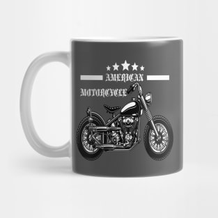 American Motorcycle Biker Design Mug